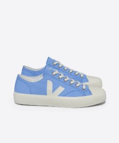 VEJA Wata Ii Low Canvas Aqua Pierre