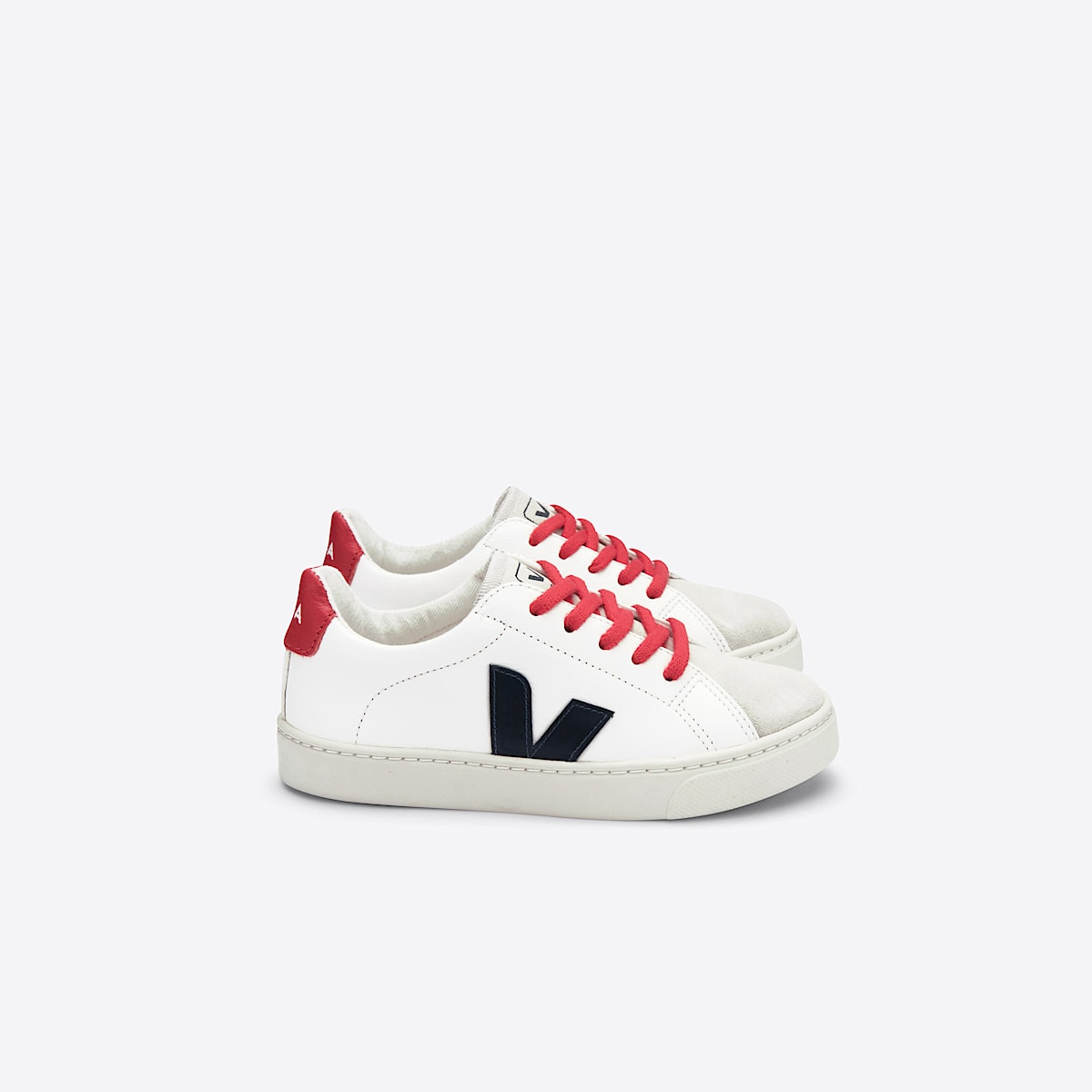 VEJA Esplar Leather White Nautico Pekin