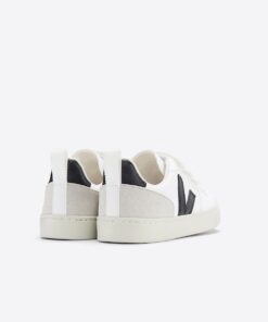 Alternative view of VEJA V-10 CWL White Black
