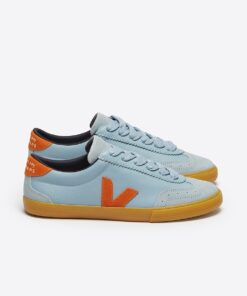 VEJA Volley Leather x Make My Lemonade Steel Pumpkin