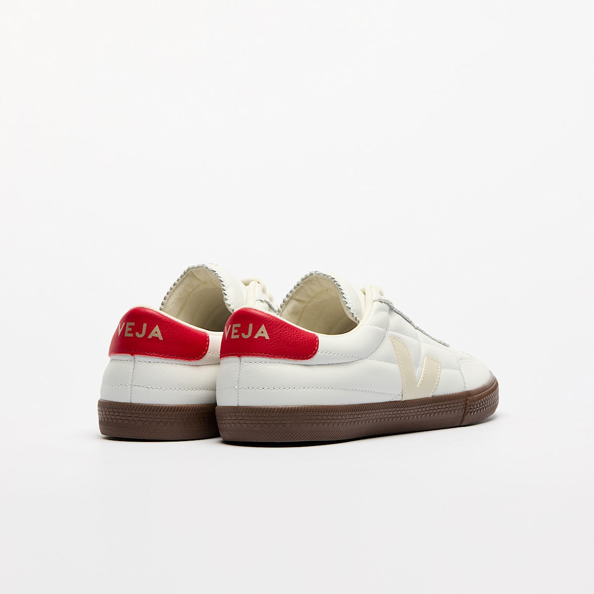 VEJA Panenka Leather White Pierre Pekin Bark - Image 3