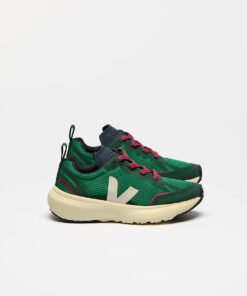 VEJA Canary Elastic Laces Alveomesh Emeraude Pierre