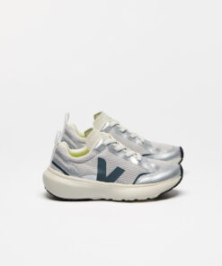 VEJA Canary Elastic Laces Alveomesh Grey California