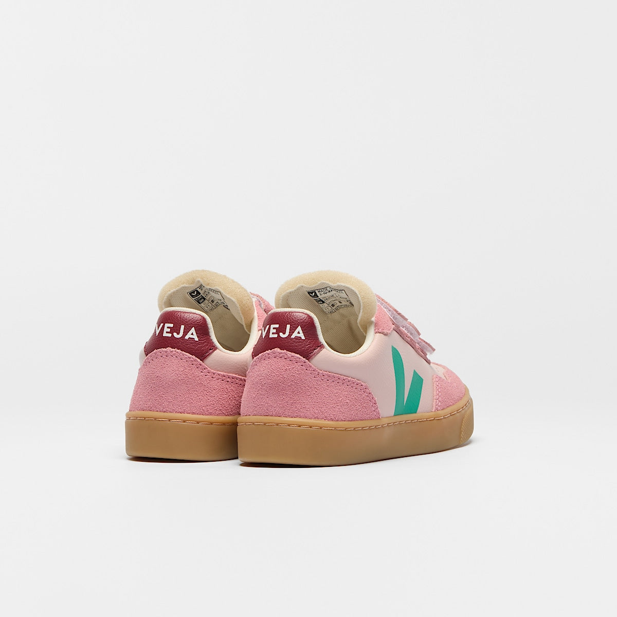 VEJA V-90 Leather Petale Mary Tag Natural - Image 3
