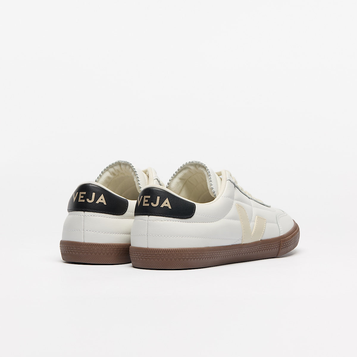 VEJA Panenka Leather White Black Bark - Image 3