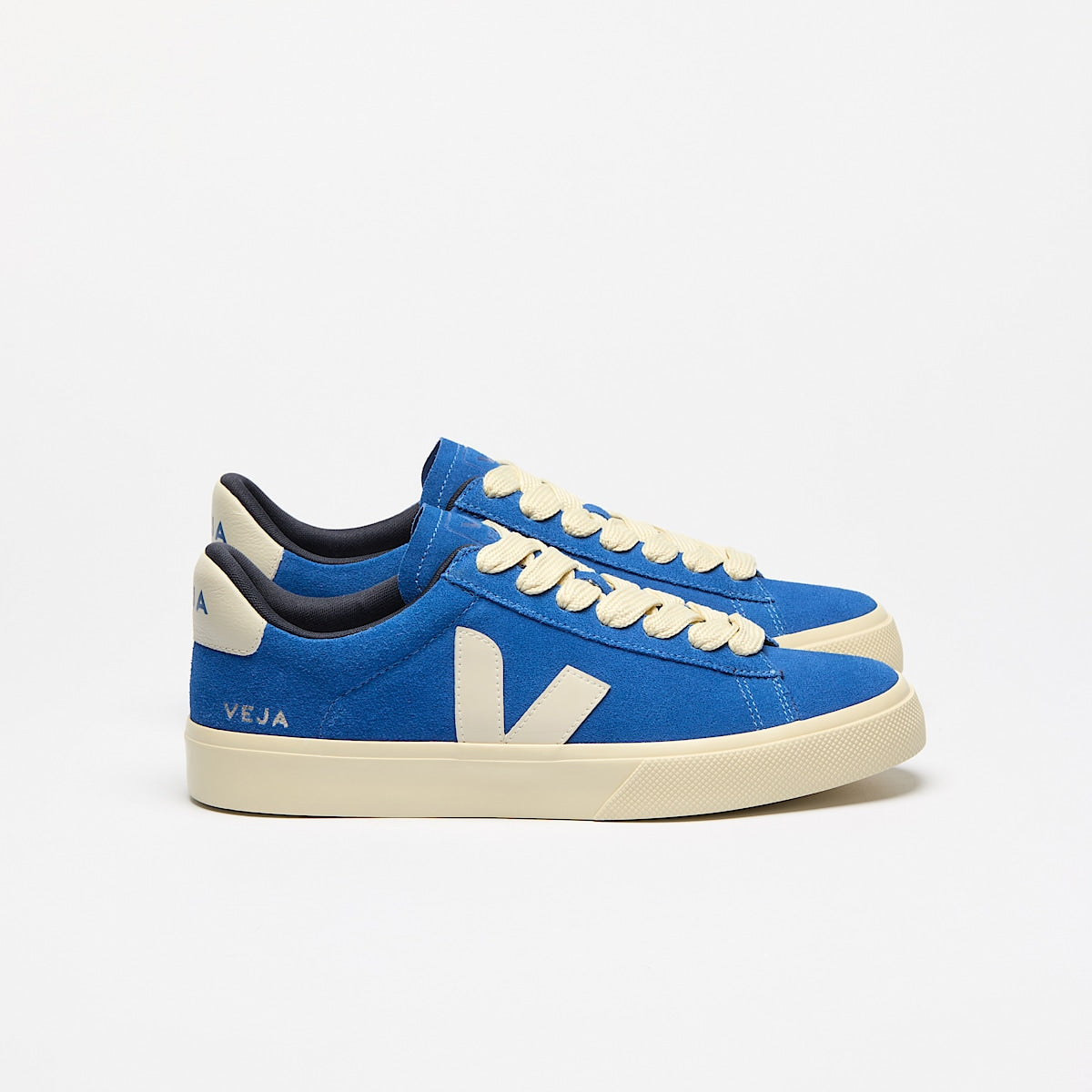 VEJA Campo Bold Suede Indigo Pierre