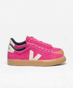 VEJA Campo Bold Suede Pink Pierre Natural