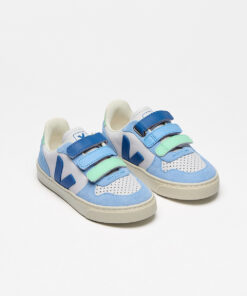 Alternative view of VEJA V-10 Leather Multico Indigo