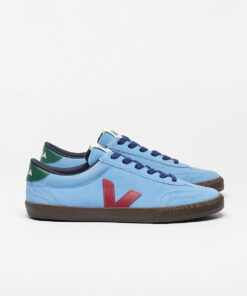 VEJA Volley Suede Aqua Marsala Eagle