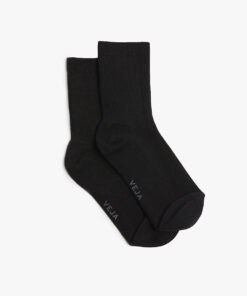 VEJA Everyday Socks Cotton Jet Black