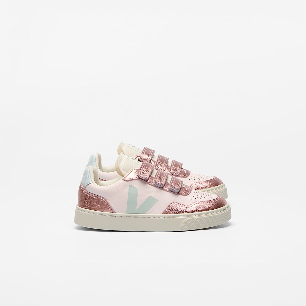 VEJA V-90 Leather x Bonpoint Lassi Sun Nacre