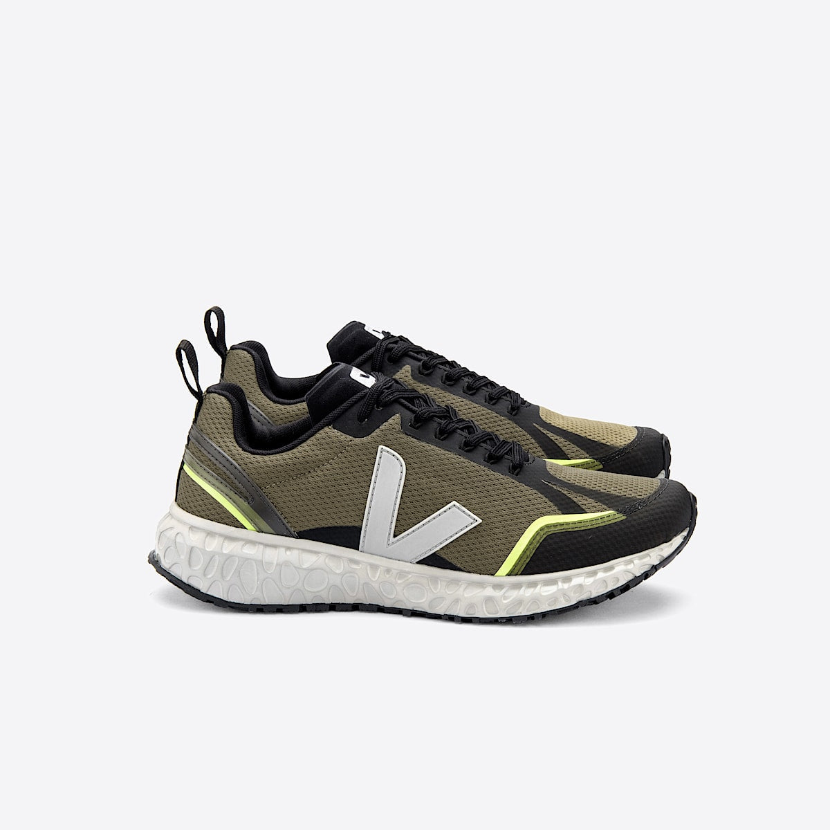 VEJA Condor Mesh Kaki Oxford Grey Sole