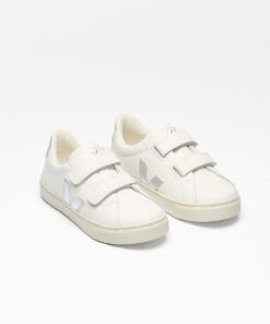 Alternative view of VEJA Esplar Leather White Silver