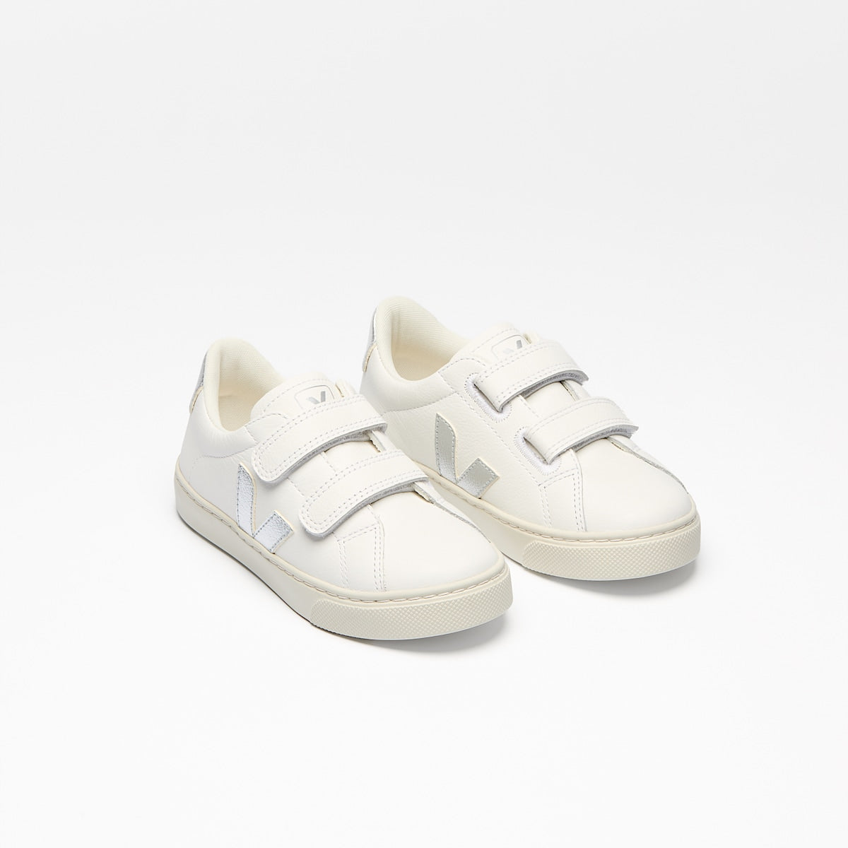 VEJA Esplar Leather White Silver - Image 2
