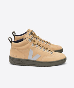 VEJA Roraima Suede Desert Oxford Grey Kaki Sole