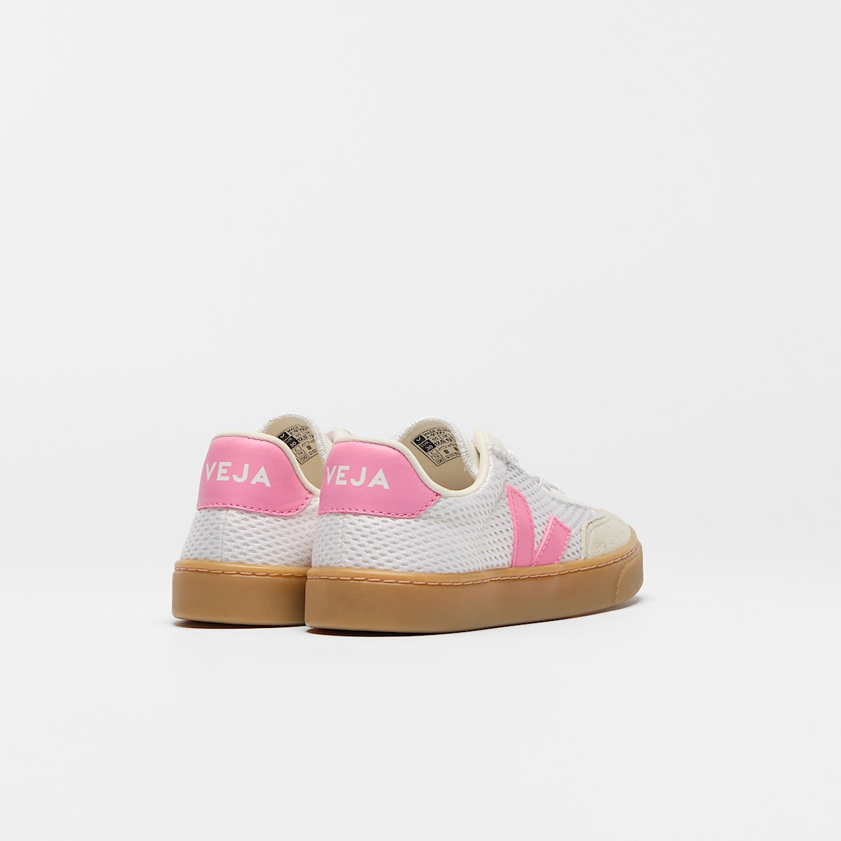 VEJA Volley Elastic Laces Aircell White Malibu Natural - Image 3