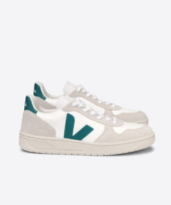 VEJA V-10 B-MESH White Brittany