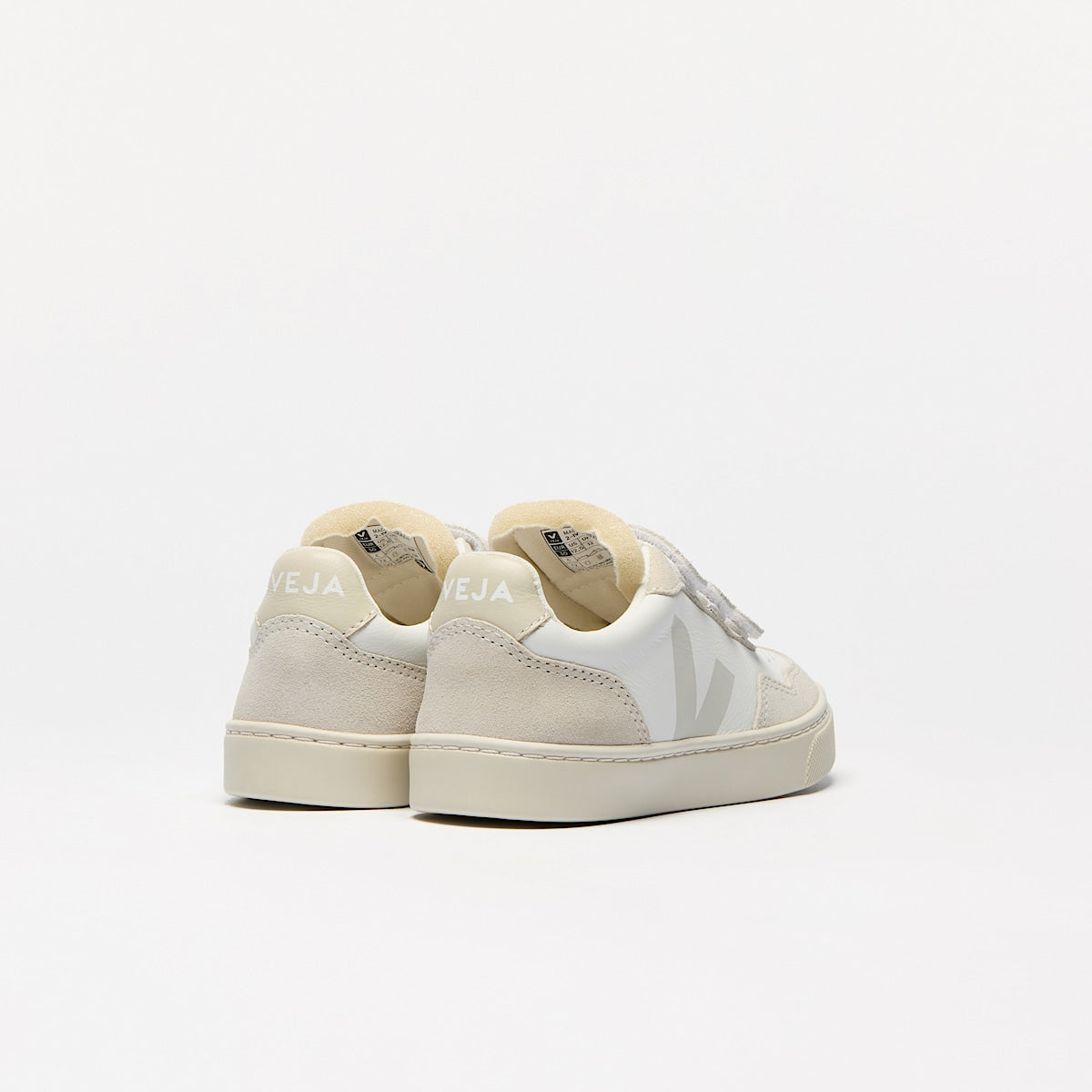 VEJA V-90 Leather White Natural - Image 3