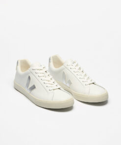 Alternative view of VEJA Esplar Leather White Silver