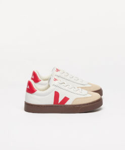VEJA Volley Elastic Laces Leather White Pierre Pekin