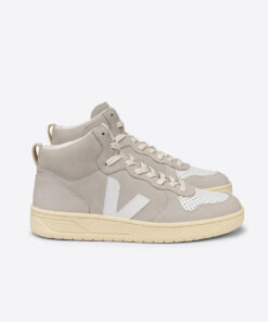 VEJA V-15 Nubuck Natural White