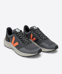 Alternative view of VEJA Marlin V-KNIT Storm Orange Fluo