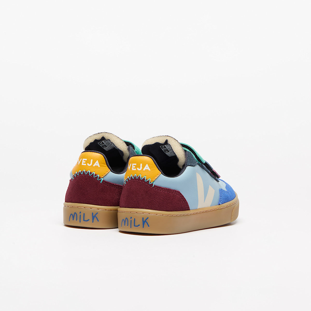 VEJA V-90 Leather x Milk Steel Pierre - Image 3