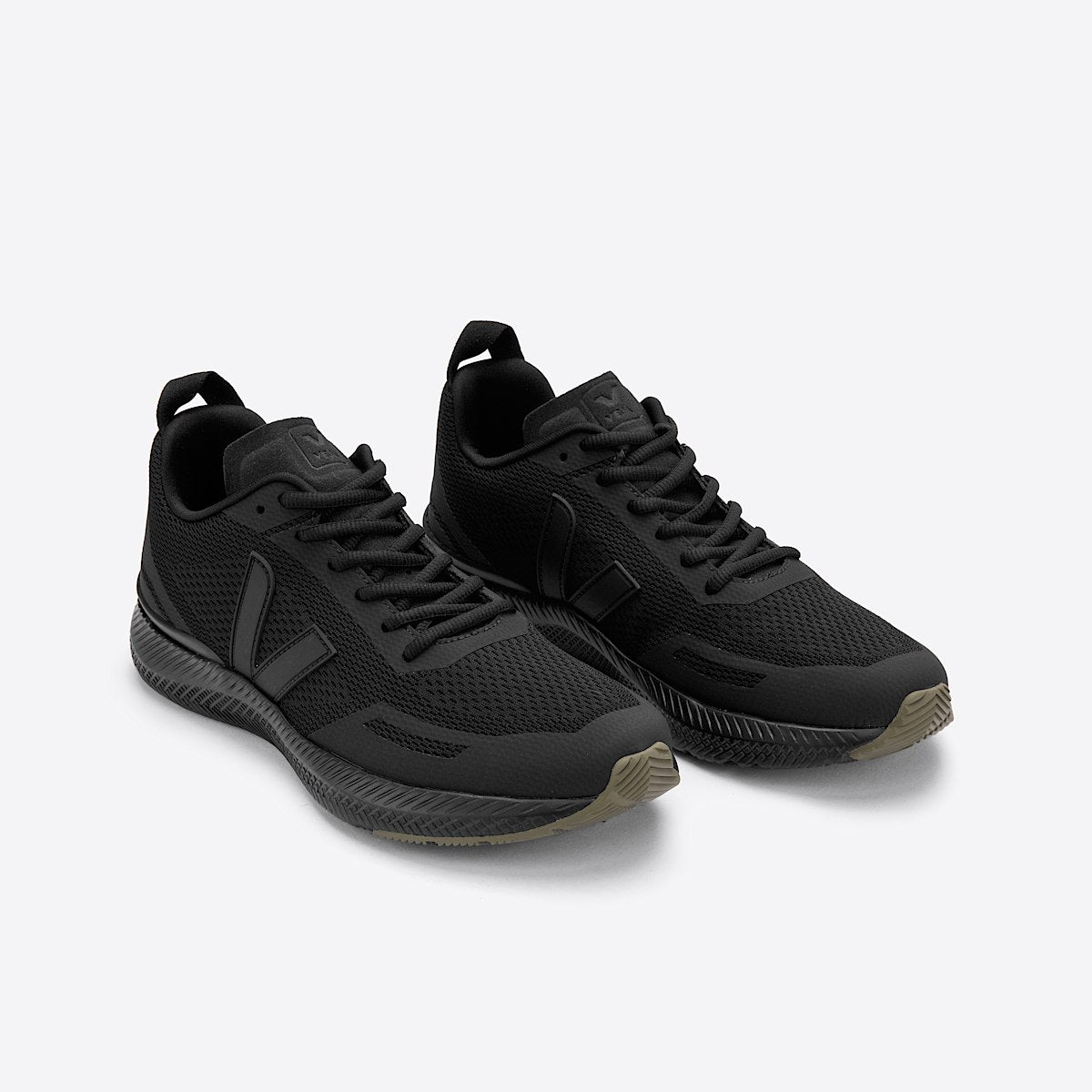VEJA Impala Engineered-Mesh Full Black Kaki - Image 2