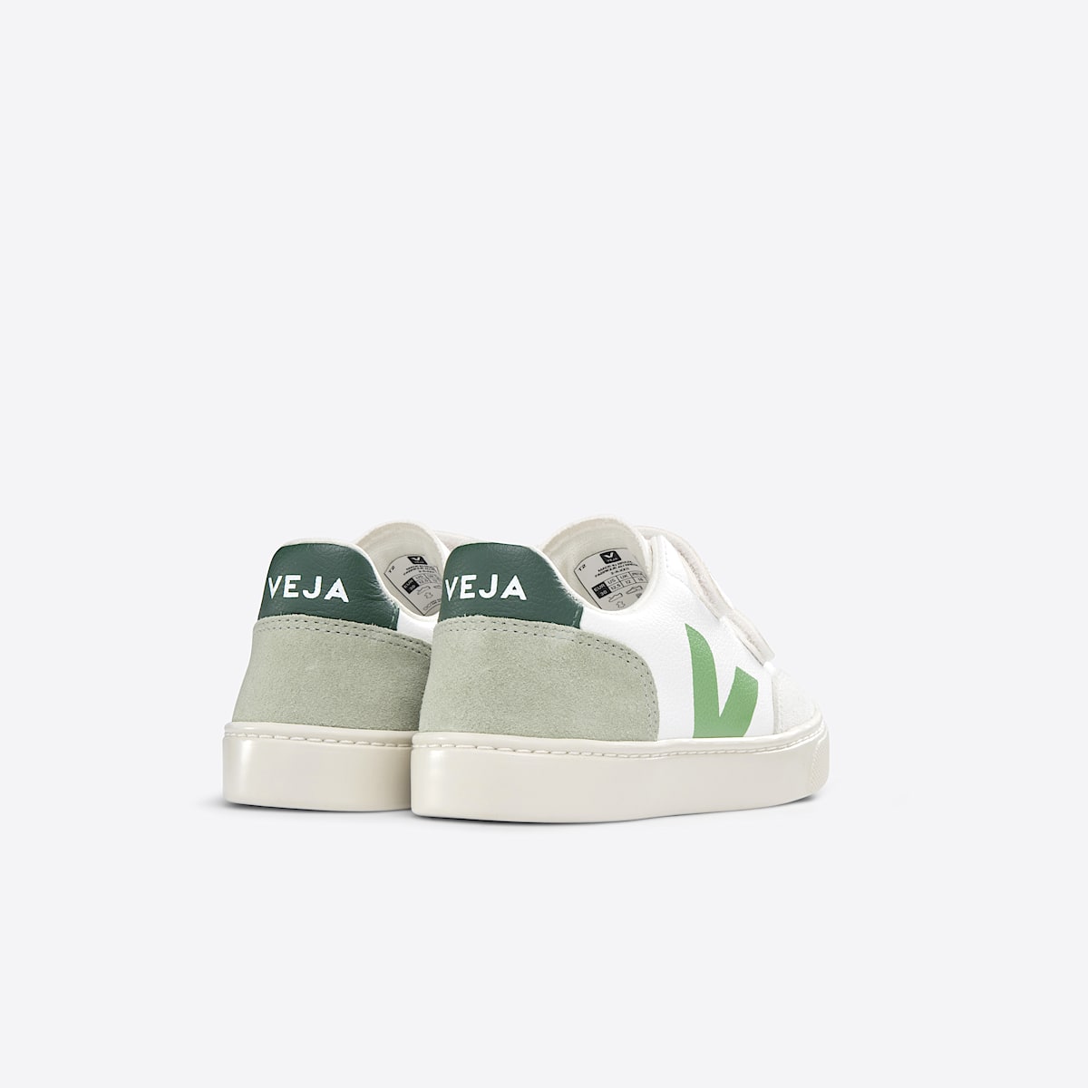 VEJA V-12 Leather White Multico Clay - Image 3