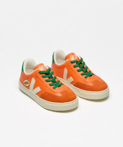 Alternative view of VEJA Volley Leather x the Social Food Fury Calcaire