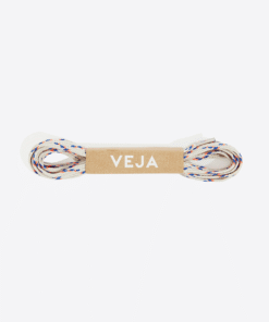 VEJA Laces Natural Paros Orange Fluo