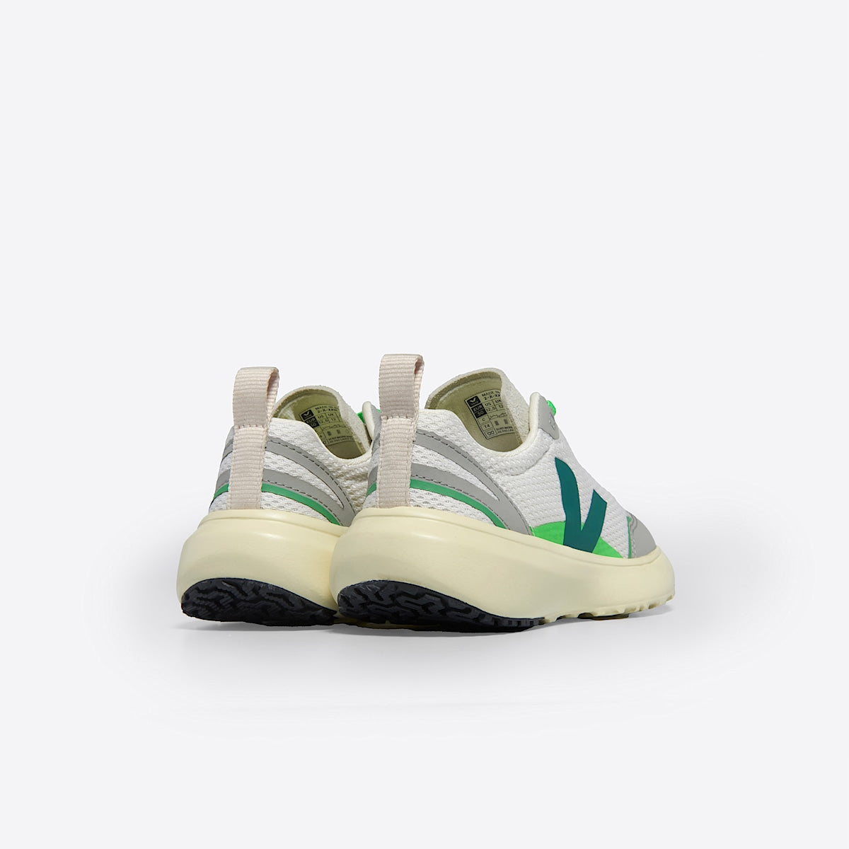 VEJA Canary Elastic Laces Alveomesh Gravel Brittany - Image 2