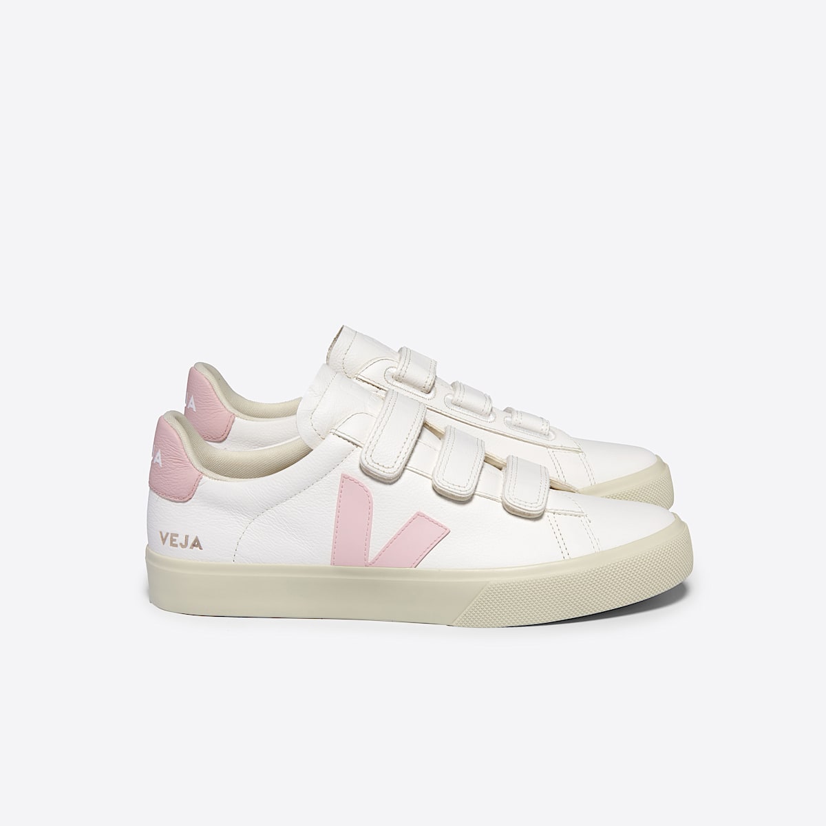 VEJA Recife Leather White Petale