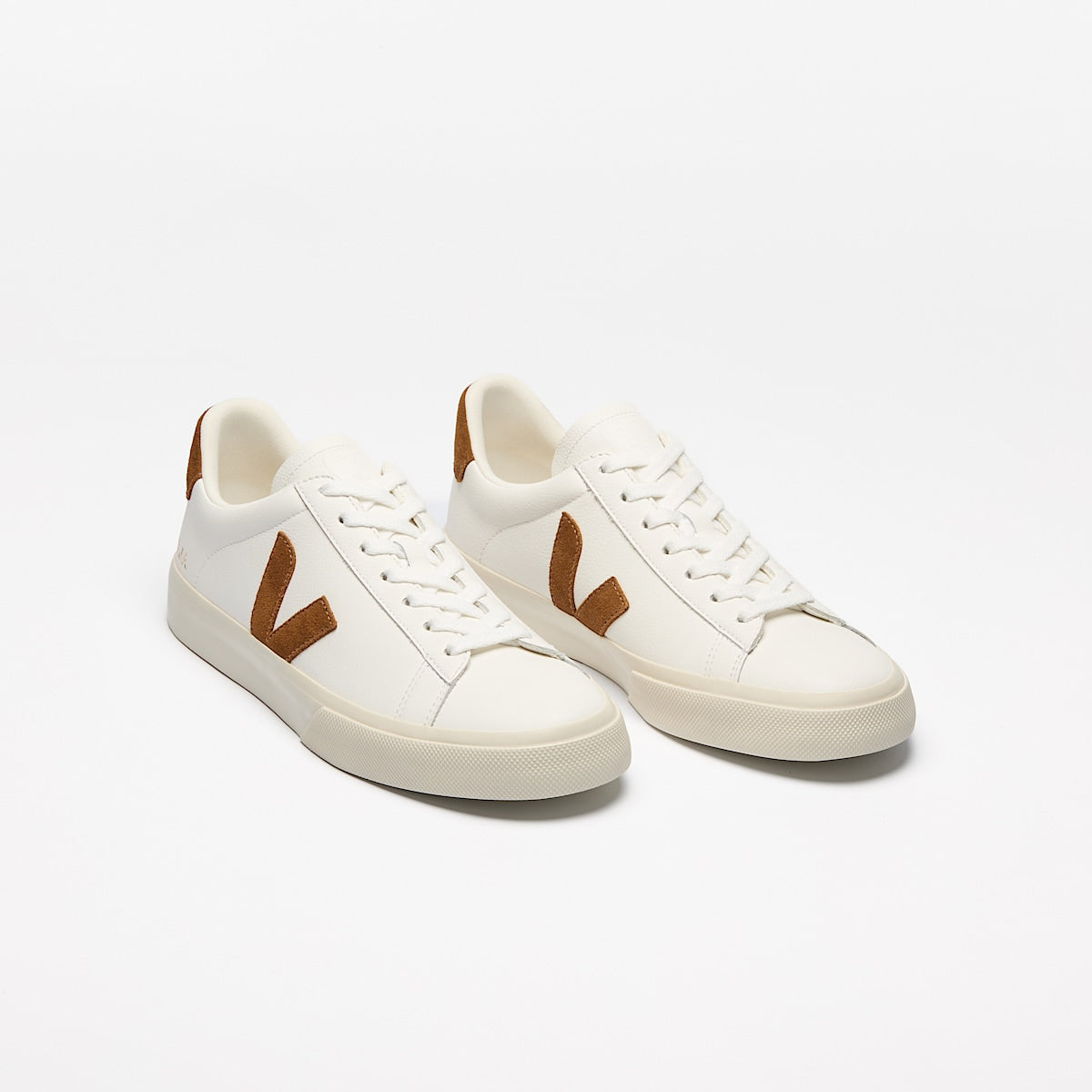 VEJA Campo Leather White Cognac - Image 2