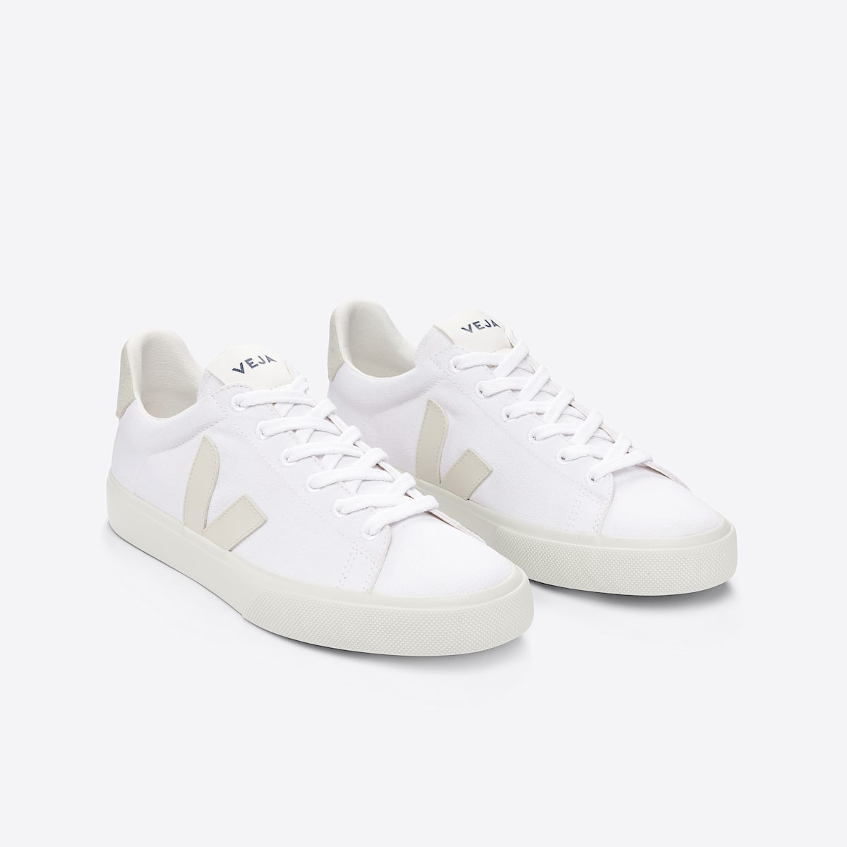VEJA Campo Canvas White Pierre - Image 2