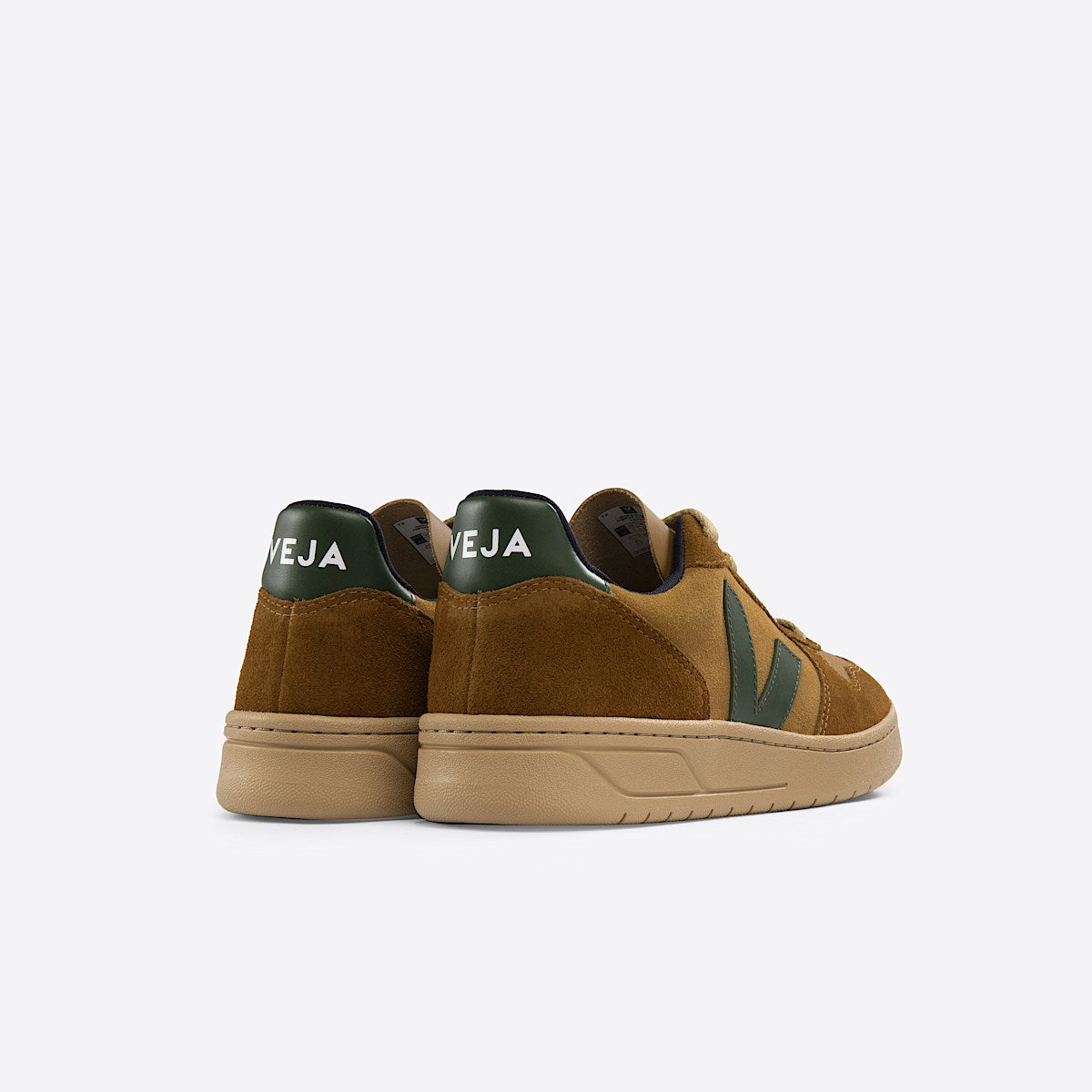 VEJA V-10 Suede Camel Cyprus Multico - Image 2