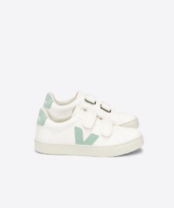 VEJA Esplar Leather White Matcha