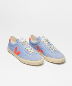 Alternative view of VEJA Volley Leather Olympe Orange Fluo Calcaire