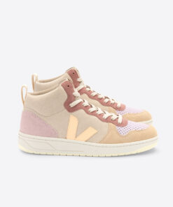 VEJA V-15 Suede Multico Peach