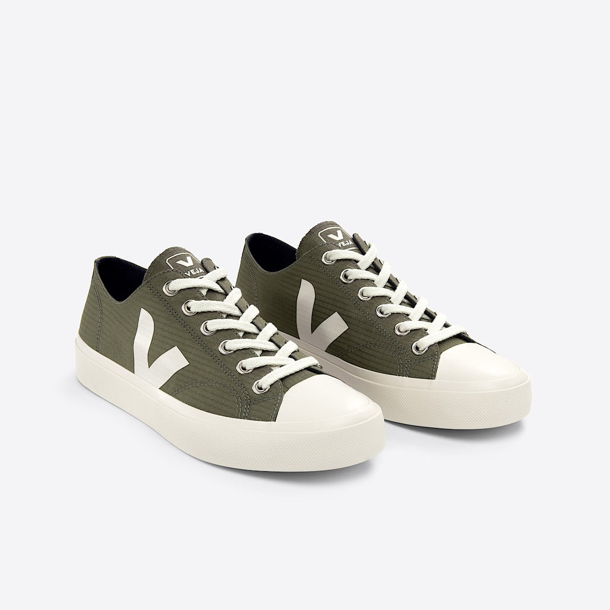 VEJA Wata Ii Low Ripstop Kaki Pierre - Image 2