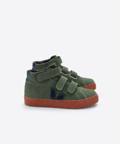 VEJA Esplar Mid Suede Mud Nautico Rust Sole