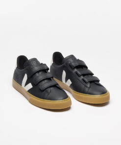 Alternative view of VEJA Recife Leather Black White