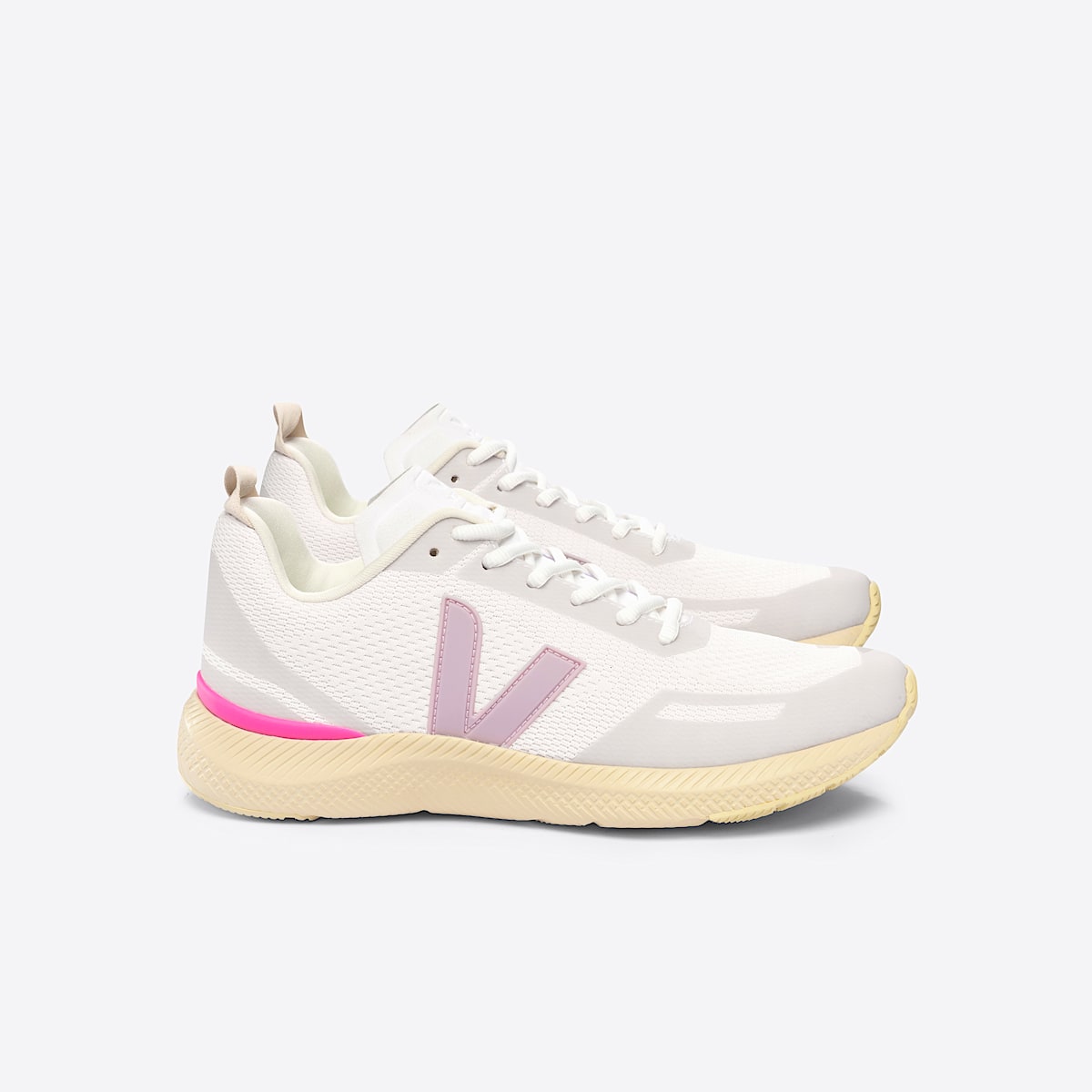 VEJA Impala Engineered-Mesh Glaze Parme