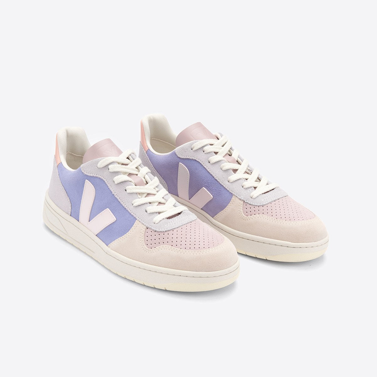 VEJA V-10 Suede Multico Lavande - Image 2