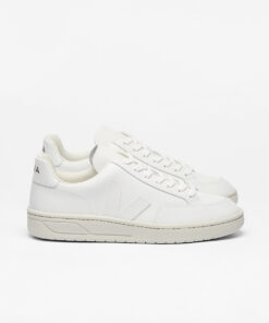 VEJA V-12 Leather White