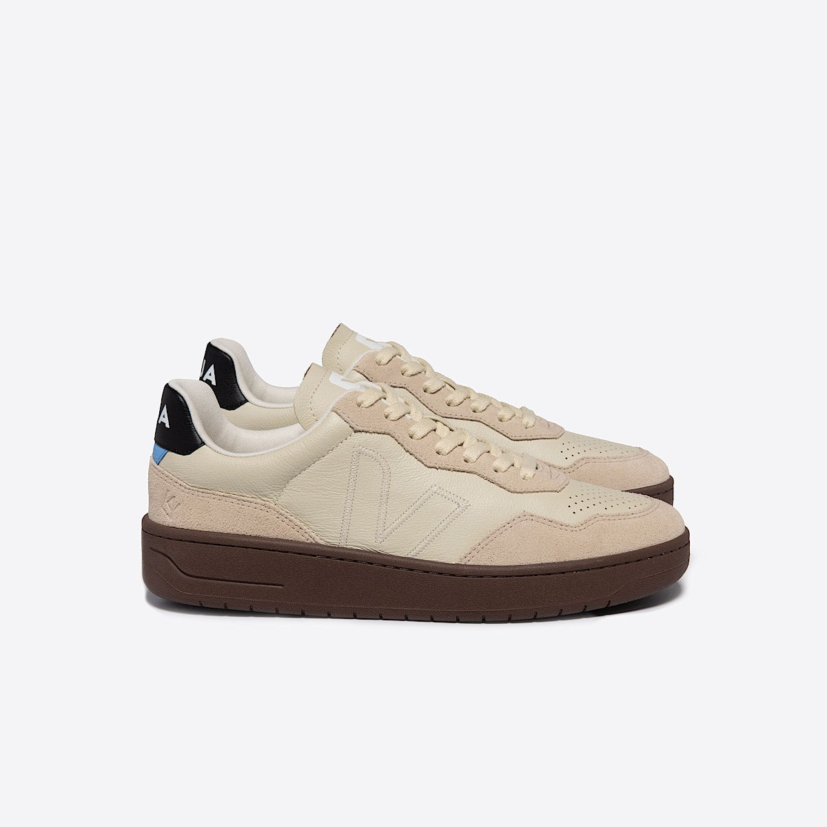 VEJA V-90 Leather Centre Commercial Pierre Black