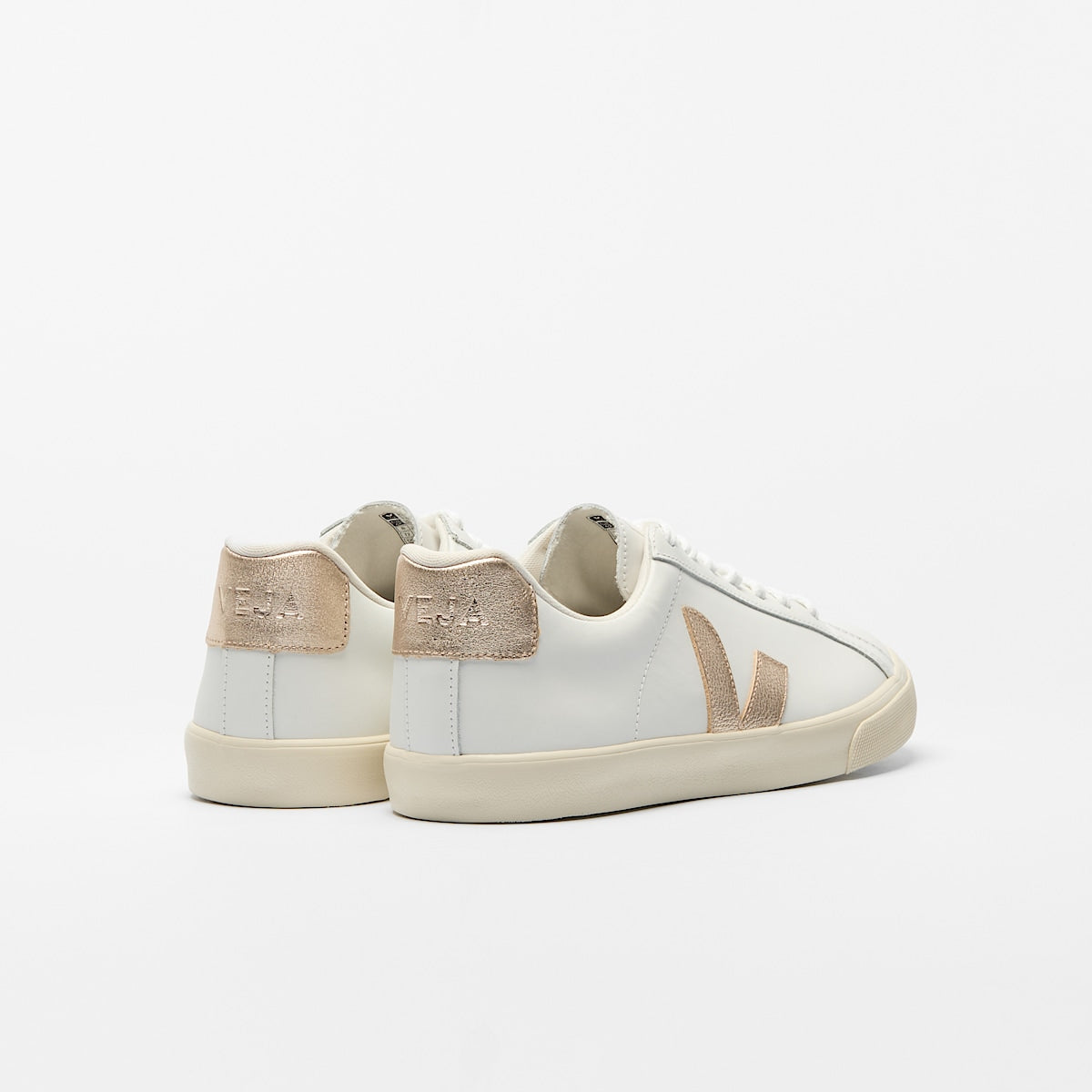 VEJA Esplar Leather White Platine - Image 2