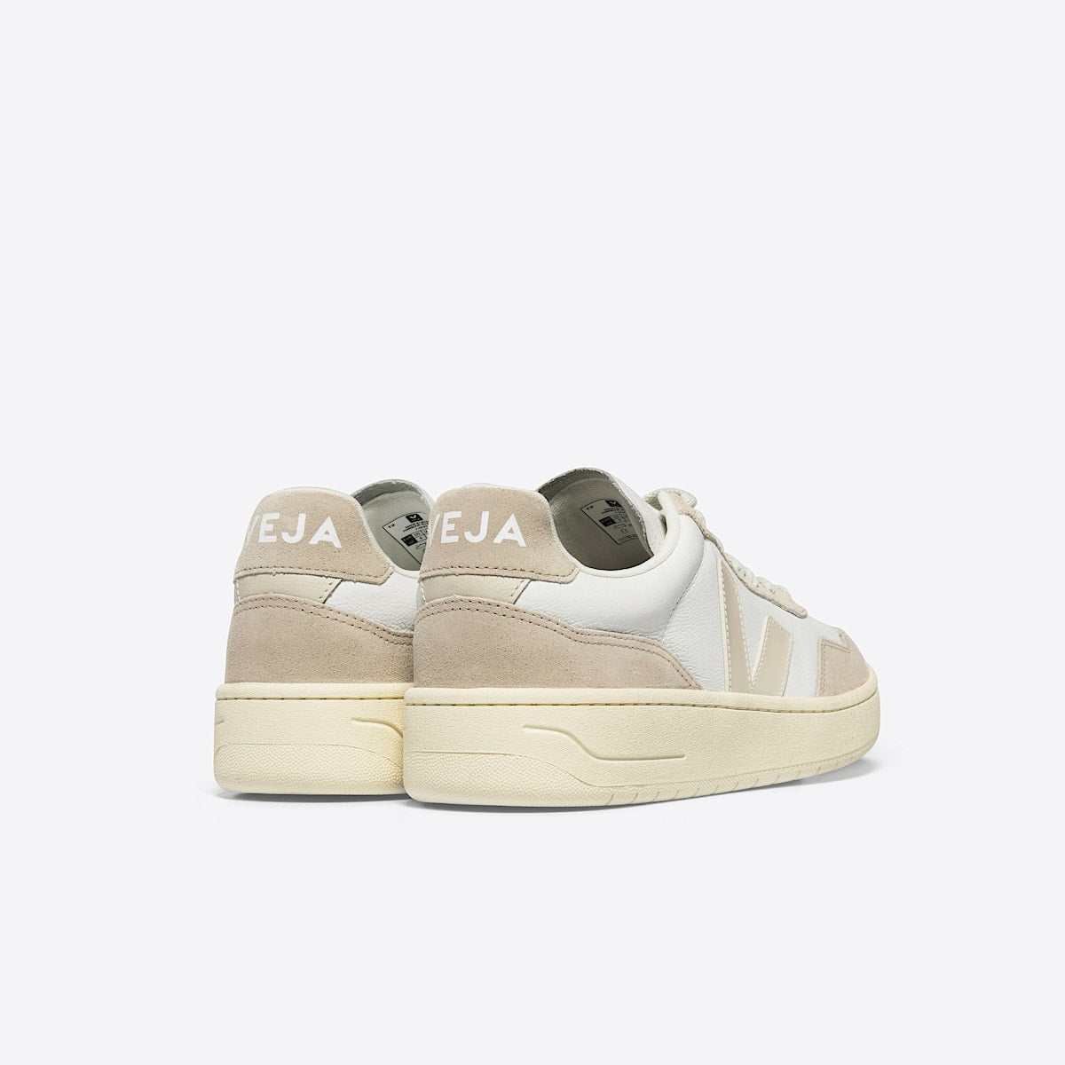 VEJA V-90 Leather White Pierre - Image 3