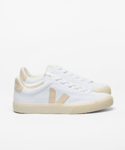 VEJA Campo Canvas White Sable