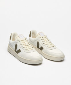 Alternative view of VEJA V-90 B-MESH White Kaki